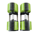 Heavy Duty Commercial Adjustable Electroplated Dumbbell | SAMAG