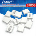 10pcs BPR56 5W 0.001 0.1 0.15 0.22 0.25 0.33 0.5 ohm Non-inductive Ceramic Cement Resistor 0.1R 0.15R 0.22R 0.25R 0.33R 0.5R