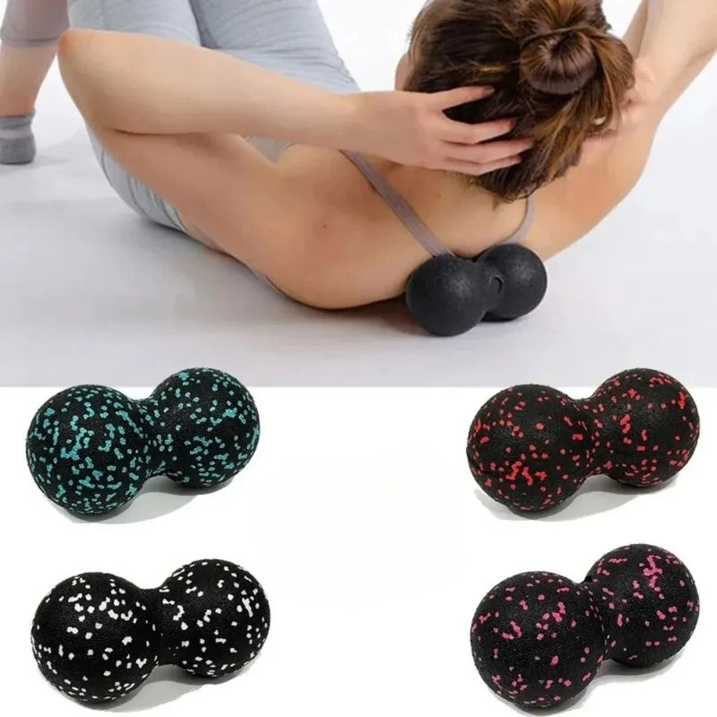 8cm EPP Peanut Balls Body Massage Fascia Ball High Density Muscle Relaxation Lacrosse Fitness Yoga Myofascia Ball Relieve Pain