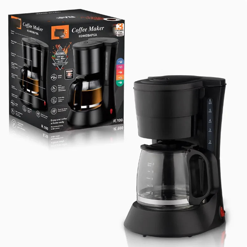 DonlimCM-4291 Tea Maker Coffee Mechanical Teapot Tea Maker Glass Teapot Filter Accessories
