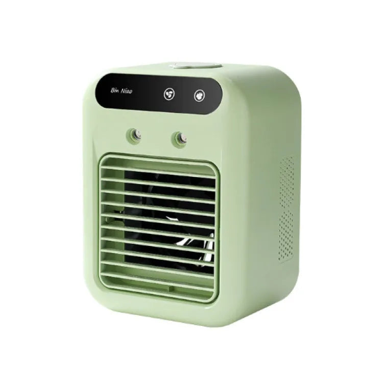 500ml Mini mobile air conditioner fan Portable desktop water capacity air cooler fan humidifier cooling function USB charging