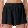 Casual Shorts Women 2024 New Summer Simple Comfortable Elastic Waist Cool Breathable Solid Color Casual Sports Five Quarter Pant