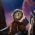 ONOLA 3834 Automatic Mechanical Men's Watch Fashion Sport Waterproof Luminous Watches for Men Silicone Strap Relogio Masculino