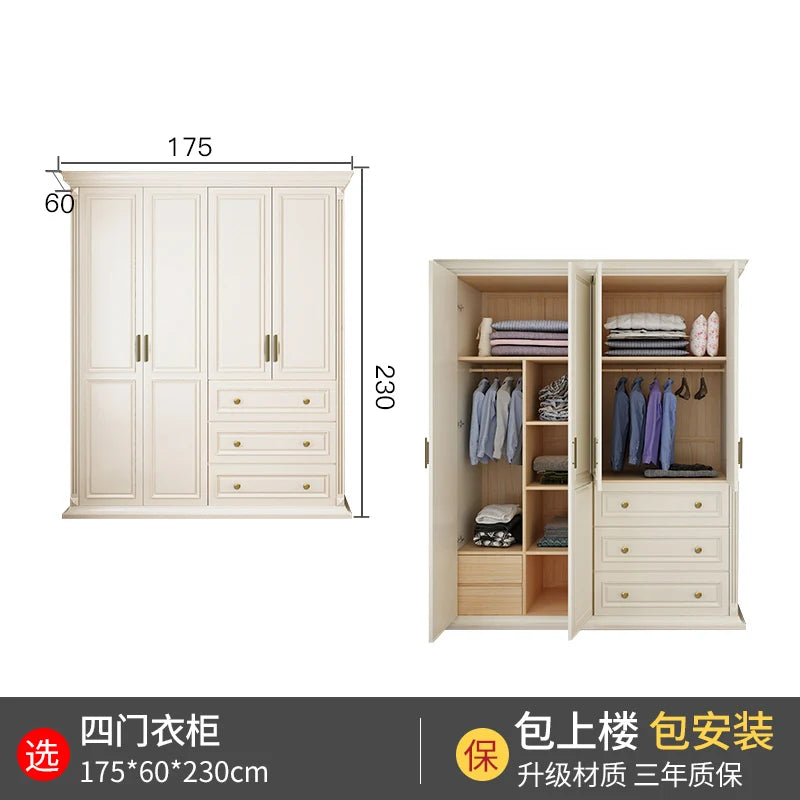 Modern Waterproof Wardrobe Drawers European Women Shelf Wardrobe Living Room Perfume Storage Roupeiro De Quarto Home Furniture
