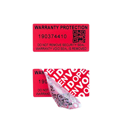 Security seal warranty sticker Anti - counterfeiting Tear | SAMAG