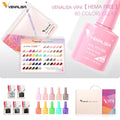VENALISA VIP4 Kit Nail Gel Polish TPO FREE Full Coverage 36/60 Color Gel Pigment Professional Nail Art Long-lasting Gel Varnish