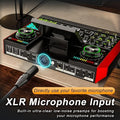 Tenlamp G10 Podcast Microphone Bundle Live Sound Card Audio Mixer, Voice Changer DJ Effects XLR 3.5mm Mic Interface for PC Smartphone Gaming Streaming Recording YouTube Studio Vlog