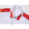 Impersonator Michael Jackson Costumes Shirt Stuff Man In Mirror Anti-war Embroidery Stitchwork White CTE Casual 9ZB5CP