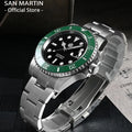 San Martin Upgraded Version 40mm Water Ghost Diver Watch Men Luxury Automatic Mechanical Watches Sapphire Waterproof 200m SN0017