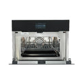 40L built-in combination microwave oven touch control handless frosted glass microwave oven
