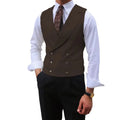 Fashion Solid Vests for Men Casual Style Sleeveless Male Fashion Waistcoat 1 Piece Slim Fit Beach Prom Party Suits Vest