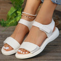 2024 New Summer Sandals Travel Women Shoes New Sandal Sole Durable Sandal Ladies Outdoor Beach Slippers Platform Sandals
