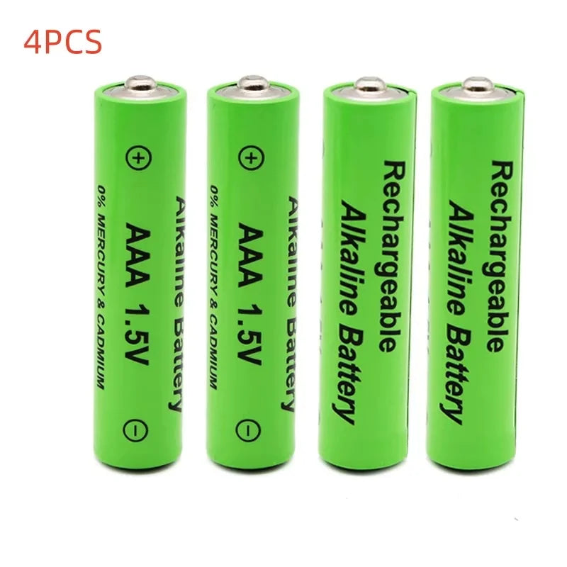 2026 AA AAA1.5V 3000mAh Rechargeable Battery  1.5 V  AA AAA Battery For Clocks Mice Computers Toys Replace Ni-Mh