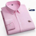Spring and Autumn Men's Pure Cotton Long sleeved Shirts | SAMAG