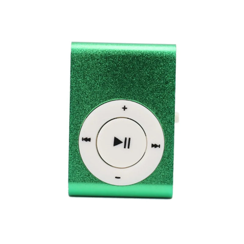 2024 Mini MP3 Player Music Media Mini Clip Support TF Card Stylish Design Fashionable Portable Mini USB MP3 Player Walkman