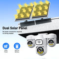 15MP 4G AOV Wireless Solar Camera 4G Sim Card Solar CCTV Auto Tracking Outdoor Protection Solar Security Camera Battery O-kam