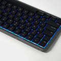 Akko Air 01 Mechanical Keyboard 75% 84-Key Mac Layout Custom Low Profile Hot-swappable RGB Tri-mode Keyboard Gasket Aluminum