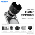 TELESIN Master Portrait Photography Kit for IPhone17 Pro / 17 Pro Max 105mm 200mm Telephoto Lens Camera Grip