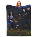 The Vampire Diaries Damon Salvatore Blanket