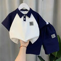 1Set Boys Girls Leisure Set Fashion Children Short Sleeve | SAMAG