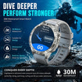 2026 Offline Map New Smart Watch 3ATM Waterproof GPS Navigation Compass Altimeter Flashlight Men 170+ Sports Bracelet Men Women