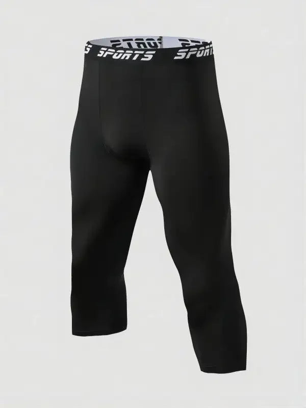 Men Compression Shorts Gym Running Leggings Quick Dry Sport Tights Fitness Basketball Leggings Training Tights Man Gym Clothing