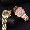 F91W Luxury Watch Waterproof Retro Digital Stainless Steel Sports Military Watches Men Women Electronic Wrist Watches Clock