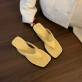 2026 Women's Wedges Heel Flip Flop Shoes Summer  Women Fashion Clip Toe Slippers Casual Comfort Beach Vacation Slides Shoe
