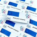 Custom Waterproof Vinyl Stickers Paper Packaging Boxes for 3ml 5ml 10ml Small Cosmetic Perfume Vials Bottles