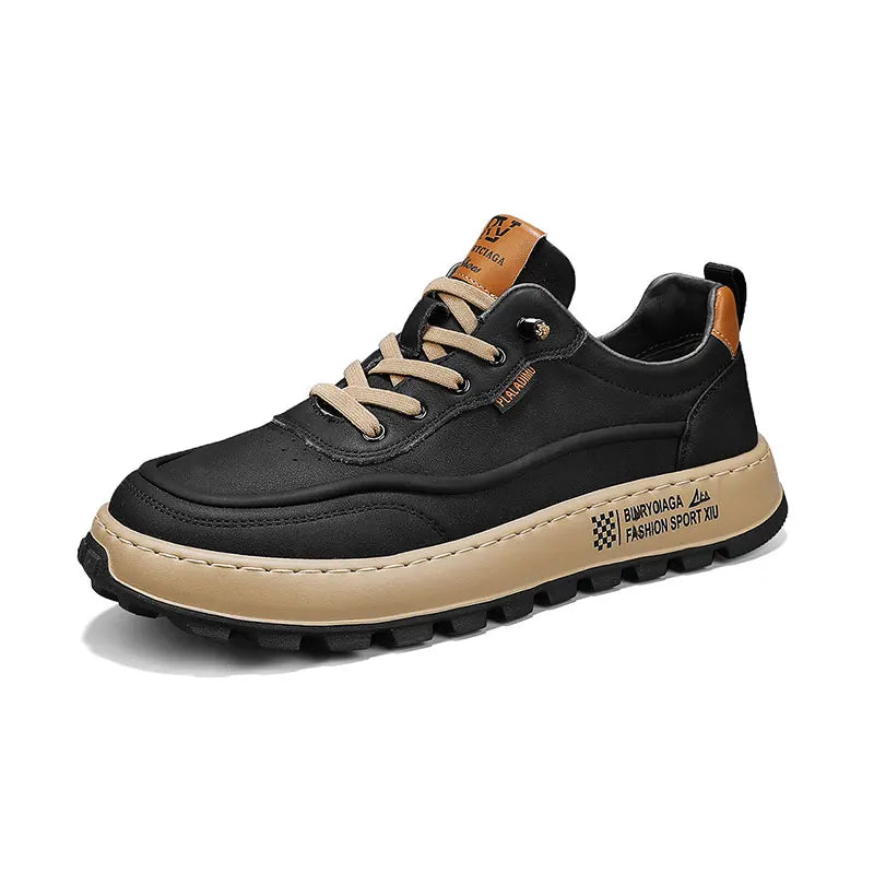 Men's Canvas Shoes Low Top Board Shoes Casual Trendy Shoes,  Men's Shoes Student Youth Thick Soled Cloth Shoes
