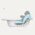 Adjustable Bathtub Support Mat Foldable Floating Baby Bath Seat Pad Shower Cushion Safety Water Pad for Newborn Baby Bathing Use