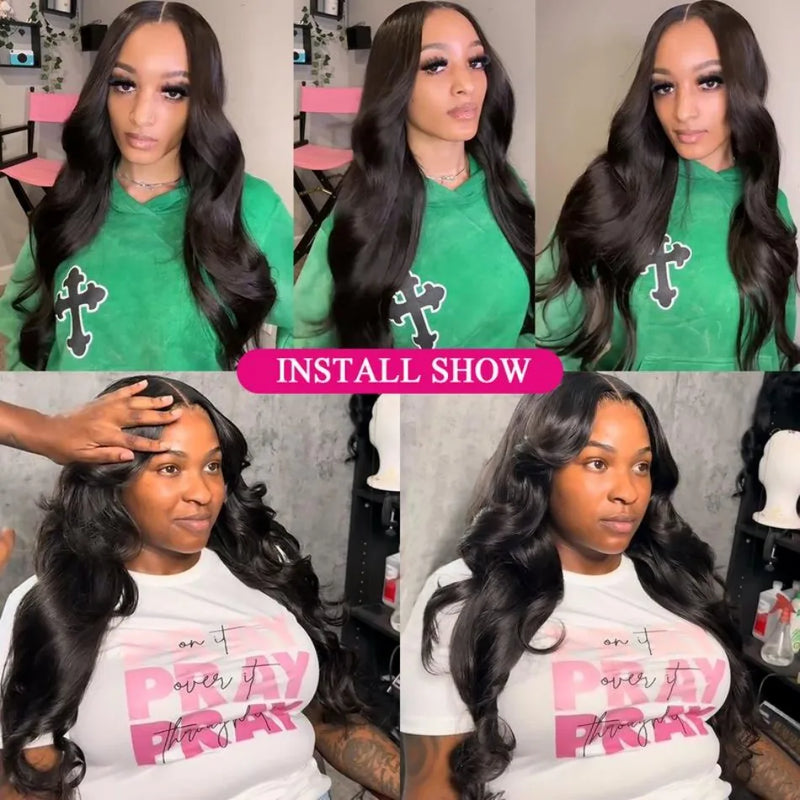 20 30 32 Inch Body Wave Double Weft Human Hair Bundles Remy Hair Extensions Unprocessed Brazilian Hair 1 3 4 Weave Natural Color