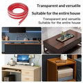 【Nice】Child Safety Bumper Guard Transparent Self-Adhesive Edge Protector For Tables Furniture Corners Soft Baby-Proofing Strips