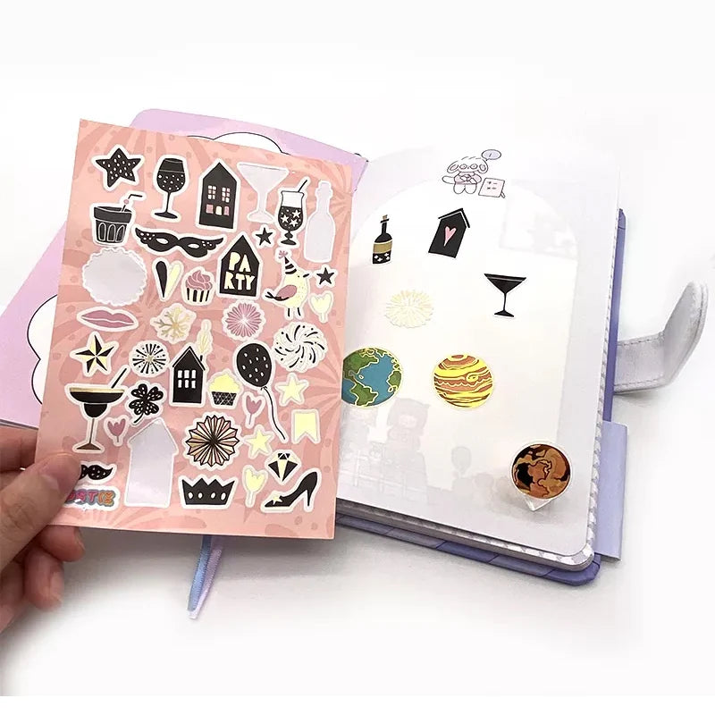 Custom Sticker Sheets Print Kawaii Anime Kiss Cut Stickers Waterproof Vinyl Holographic Adhesive Label for DIY Notebook Laptop