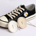 Classic Flat Shoelaces Quality Cotton Shoe Laces Durable Solid Shoelaces for Sneakers Canvas Shoes 100/120/140/160CM 1Pair/2Pair