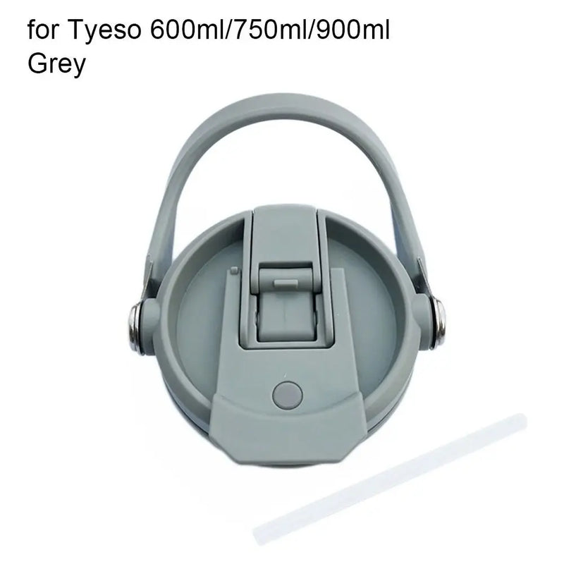 Sealing Bottle Cover for 600/750/900/1050/1200ml Splash Spill Proof Plain Metal Lids for Tyeso Tumber Cup Multicolor Therms Cup