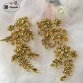 Handsewn Rhinestone Flower for Wedding Dress, Coats - View 24 | SAMAG