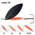 Spinner Lure Bait with Hooks Pesca Wobblers Metal Fishing - View 10 | SAMAG