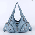 Angel Kiss Women Handbags Fashion Shoulder Bag Large Tote Top-handle Shopping Pack Multifunctional Satchel Lady Hobos Big Purse