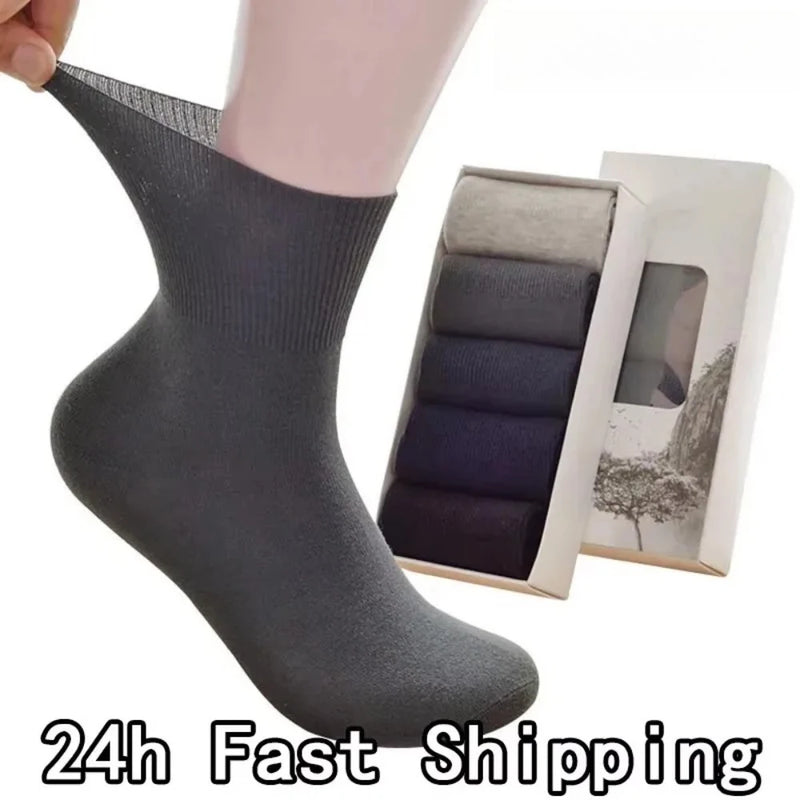 3/6Pairs Prevent Varicose Veins Socks Men's Diabetics | SAMAG