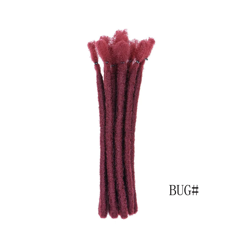 Dreadlocks Synthetic Extensions 8 Inch 10 Strands  Loc Dreads Extensions Crochet  Fashion Hip-hop  Style Natural Braiding Hair