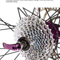 MTB26/27.5-Inch Aluminum Alloy Four Peilin Quick Detachable Mountain Wheel Set Wheel Hub 120 Sound Card Wheel Set