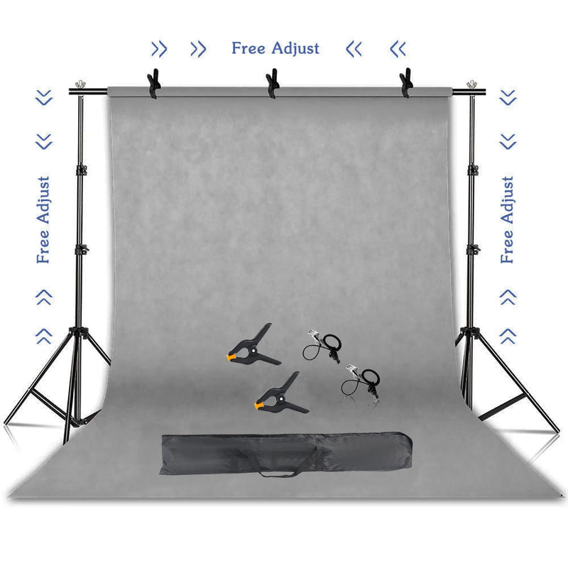 Background Stand Kit Support Frame System Backdrops  Adjustable Stand for Photography Photo Studio Chromakey Green Screen Frame