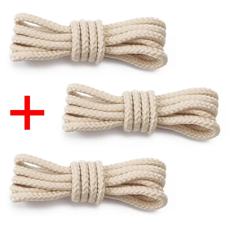 1Pair Round shoelaces Outdoor hiking Boot laces Sneakers Casual Shoes High-Quality Shoelace 80/100/120/140/160cm