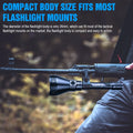 Trustfire T90R Tactical Powerful Flashlight 4800Lumens High Power Rechargeable Military Led Torch 1600M For Hunting Self-Defense