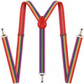 Mens Adjustable Belt Pants Holder Wear Elastic 3 Clips Y - Back Suspenders Braces school Fashion MW21 - Visuel 22 | SAMAG