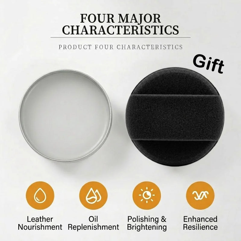Mink Oil Leather Care Kit with Free Application Sponge - Softens, Protects & Extends Life of Your Favorite Leather Items