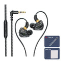 EARDECO Wired Headphones With Microphone Wire-Controlled Wired Earphone In-Ear Headphones Sport Earphones Gaming Headset Bass