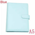 Vintage Refillable Notebook A5 A6 File Folder Notepad Cover Leather Ring Binder Office Documents Organizer Paper Storage
