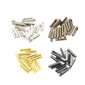 10/50Pcs Shoelace Head  DIY Shoelaces Repair Shoe Lace Tips Rope Head Clip.